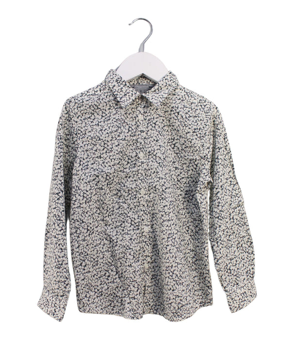 A Black Shirts from Bonpoint in size 6T for boy. (Front View)