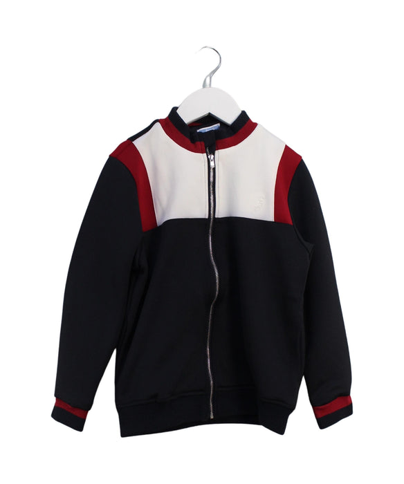 A Navy Lightweight Jackets from Jacadi in size 8Y for boy. (Front View)