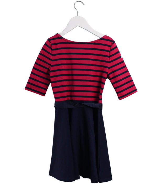 A Pink Short Sleeve Dresses from Polo Ralph Lauren in size 6T for girl. (Back View)