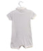 A White Short Sleeve Rompers from Petit Bateau in size 3-6M for boy. (Back View)