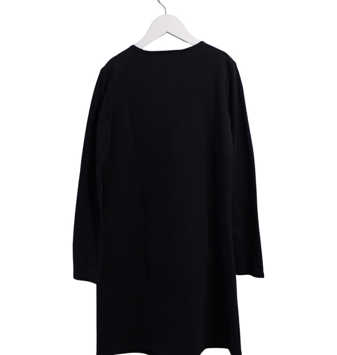 A Black Sweater Dresses from Fila in size 11Y for girl. (Back View)