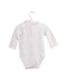 A White Long Sleeve Bodysuits from Jacadi in size 3-6M for neutral. (Back View)