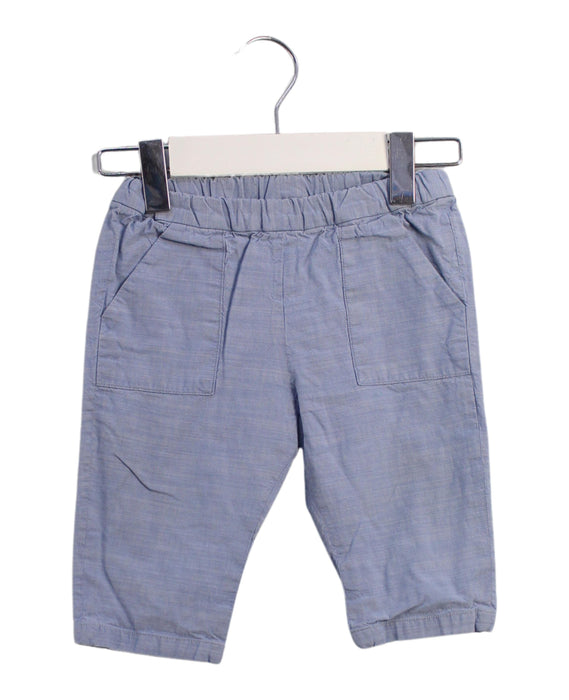 A Blue Casual Pants from Bonpoint in size 3-6M for boy. (Front View)