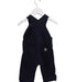 A Navy Long Overalls from Petit Bateau in size 3-6M for boy. (Back View)