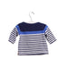 A Blue Long Sleeve Tops from Jacadi in size 3-6M for boy. (Back View)
