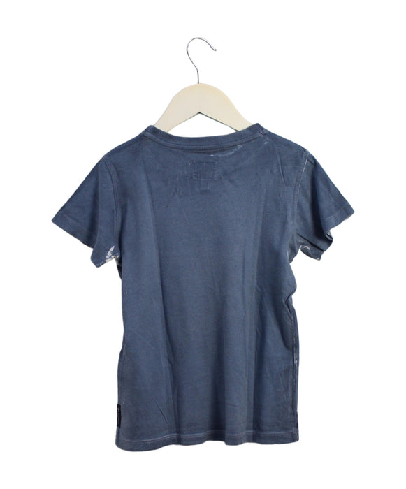 A Blue Short Sleeve T Shirts from Armani in size 4T for boy. (Back View)
