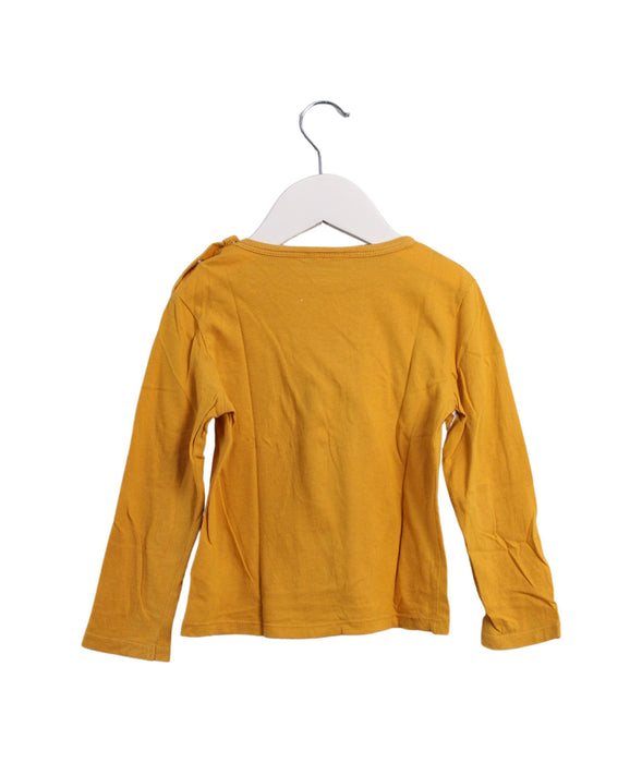 A Yellow Short Sleeve T Shirts from Stella McCartney in size 3T for boy. (Back View)
