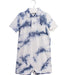 A Blue Short Sleeve Rompers from Ralph Lauren in size 2T for boy. (Front View)
