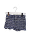 A Navy Shorts from Calvin Klein in size 4T for girl. (Front View)