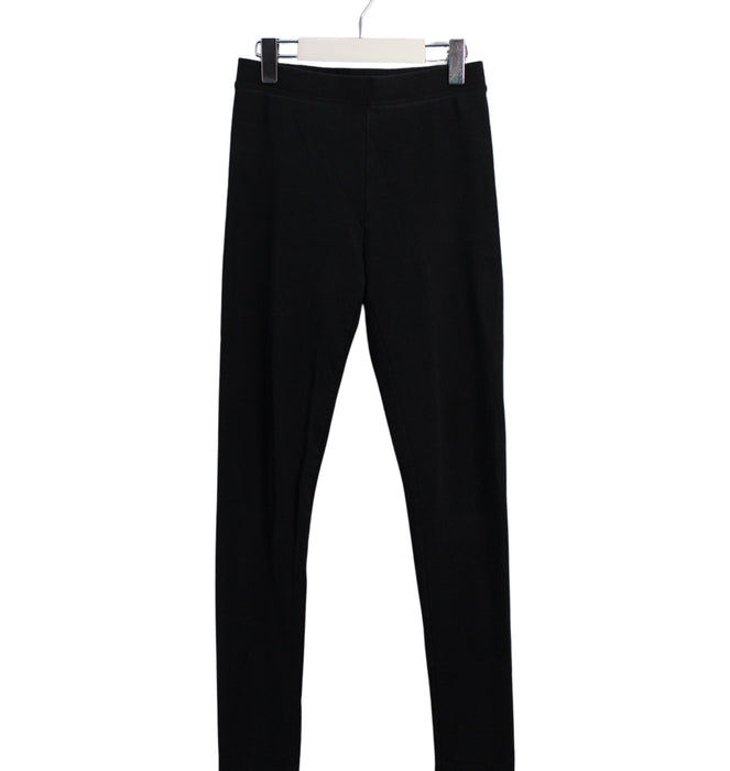 A Black Leggings from Crewcuts in size 12Y for girl. (Front View)