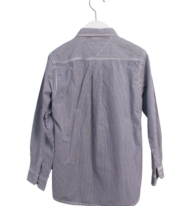 A Blue Shirts from Tommy Hilfiger in size 7Y for boy. (Back View)