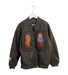 A Green Lightweight Jackets from BAPE KIDS in size 7Y for boy. (Front View)
