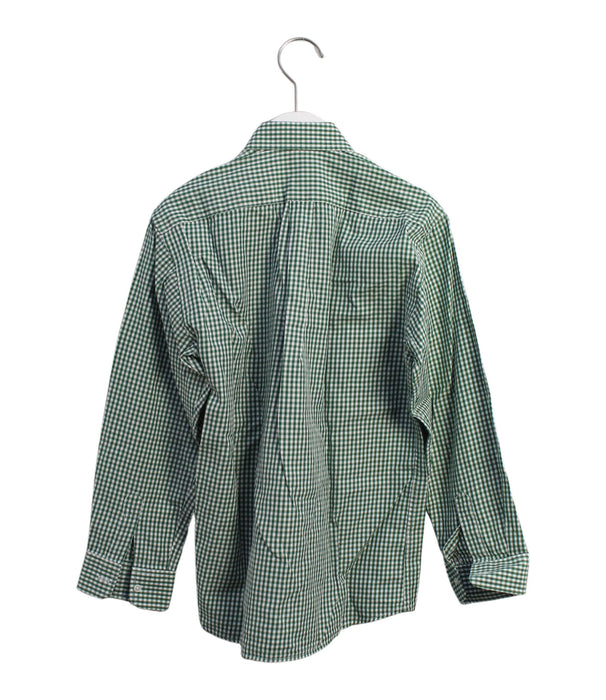 A Green Shirts from Oscar de la Renta in size 10Y for boy. (Back View)