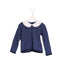 A Blue Knit Sweaters from La Coqueta in size 5T for girl. (Front View)