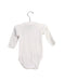 A White Long Sleeve Bodysuits from Petit Bateau in size 3-6M for boy. (Back View)