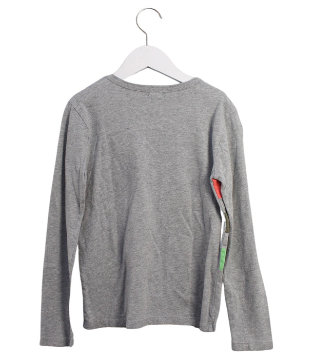 A Grey Long Sleeve Tops from Crewcuts in size 8Y for boy. (Back View)