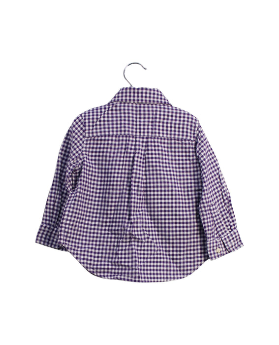 A Purple Shirts from Ralph Lauren in size 12-18M for boy. (Back View)
