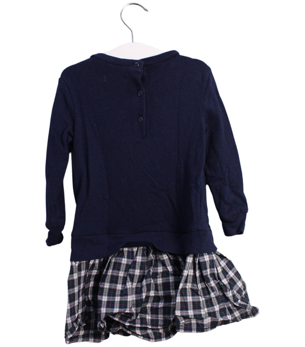 A Navy Sweater Dresses from Ralph Lauren in size 6-12M for girl. (Back View)