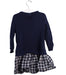 A Navy Sweater Dresses from Ralph Lauren in size 6-12M for girl. (Back View)
