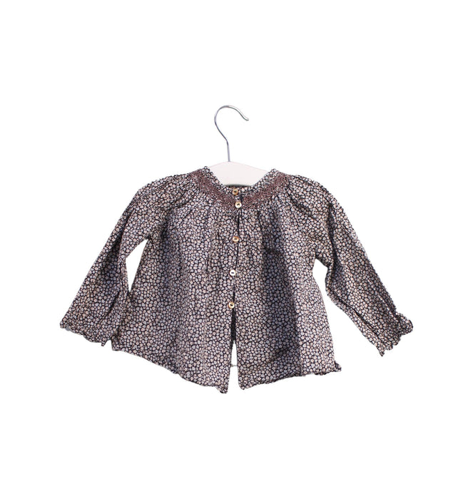 A Multicolour Long Sleeve Tops from Bonpoint in size 6-12M for girl. (Back View)