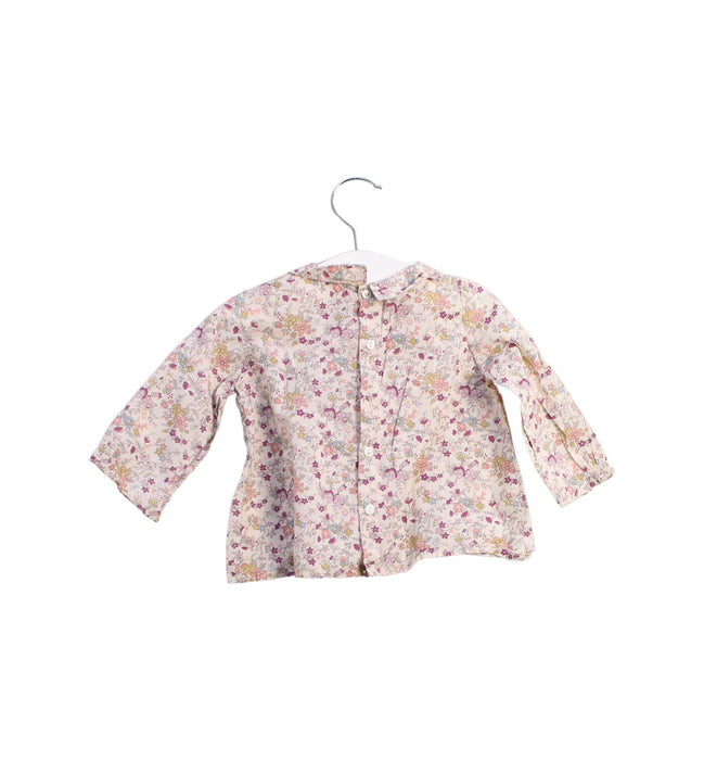 A Multicolour Long Sleeve Tops from Bonpoint in size 6-12M for girl. (Back View)