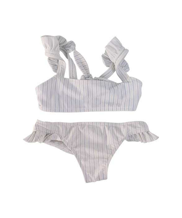 A Blue Bikinis from Minnow in size 5T for girl. (Front View)