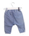 A Blue Casual Pants from Seed in size 3-6M for boy. (Back View)