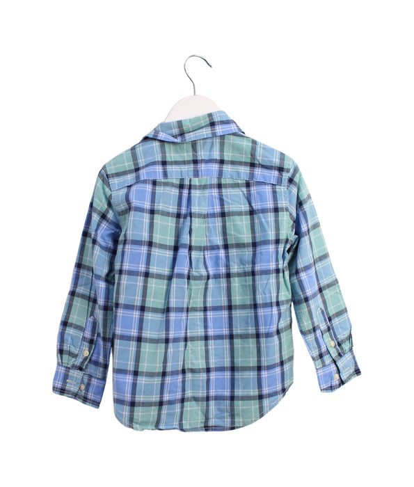 A Blue Shirts from Ralph Lauren in size 3T for boy. (Back View)