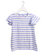 A Blue Short Sleeve Tops from Crewcuts in size 4T for girl. (Front View)