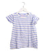 A Blue Short Sleeve Tops from Crewcuts in size 6T for girl. (Front View)