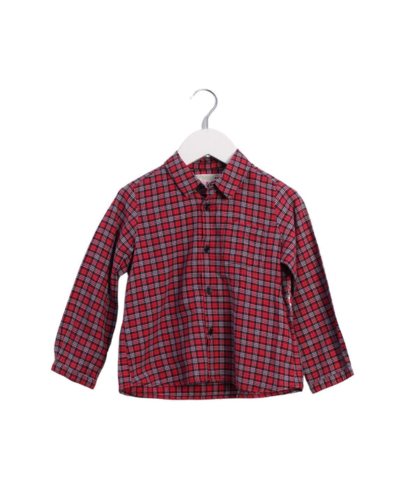 A Red Shirts from Bonpoint in size 3T for boy. (Front View)