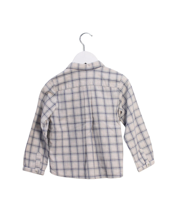 A Grey Shirts from Bonpoint in size 3T for boy. (Back View)