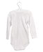 A White Long Sleeve Bodysuits from Petit Bateau in size 3T for girl. (Back View)