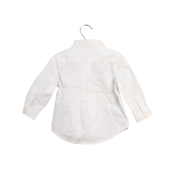 A White Shirts from Ralph Lauren in size 6-12M for girl. (Back View)