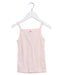 A Pink Sleeveless Tops from Petit Bateau in size 3T for girl. (Front View)