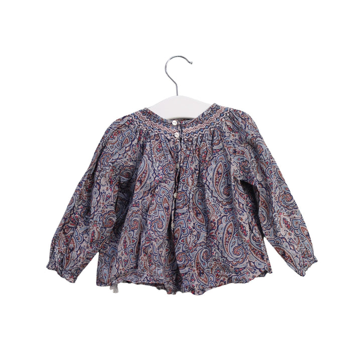 A Multicolour Long Sleeve Tops from Bonpoint in size 12-18M for girl. (Back View)