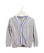 A Grey Cardigans from Bonpoint in size 4T for boy. (Front View)