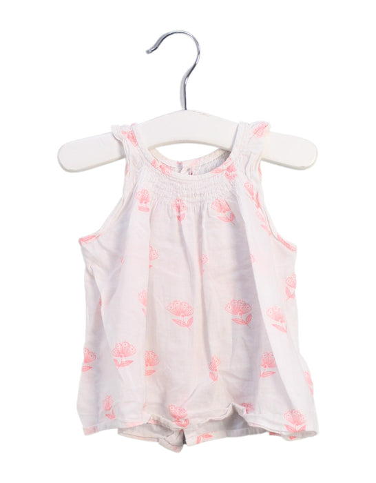 A White Sleeveless Dresses from Bonpoint in size 12-18M for girl. (Front View)