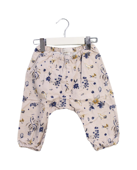 A Pink Casual Pants from Benebene in size 6-12M for girl. (Front View)