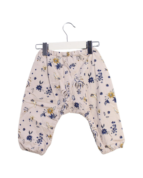 A Pink Casual Pants from Benebene in size 6-12M for girl. (Back View)