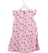 A Pink Sleeveless Dresses from La Compagnie des Petits in size 5T for girl. (Back View)