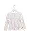 A White Long Sleeve Tops from Tommy Hilfiger in size 3T for girl. (Back View)