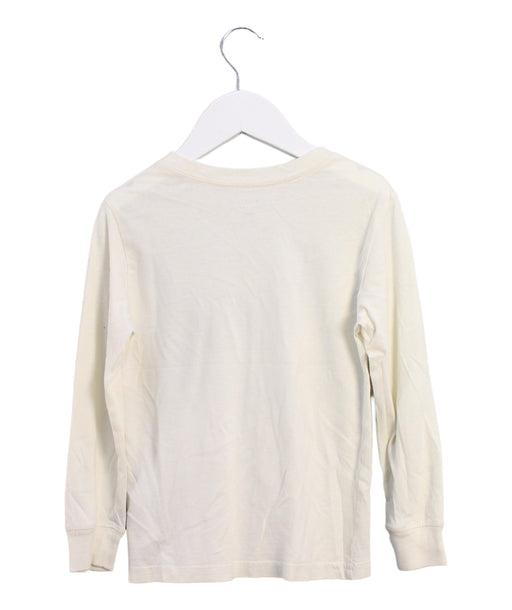 A White Long Sleeve Tops from Polo Ralph Lauren in size 4T for boy. (Back View)
