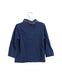 A Blue Long Sleeve Polos from Jacadi in size 3T for boy. (Back View)