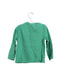 A Green Long Sleeve Tops from Jojo Maman Bébé in size 6-12M for boy. (Back View)