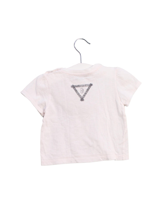 A White Short Sleeve T Shirts from Dior in size 3-6M for girl. (Back View)