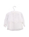 A White Long Sleeve Tops from Dior in size 3-6M for girl. (Back View)