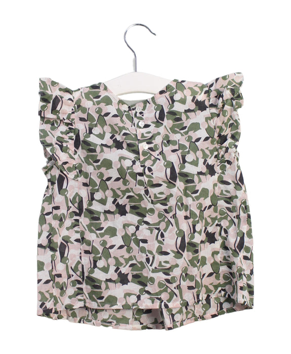 A Multicolour Sleeveless Tops from Bonpoint in size 4T for girl. (Back View)