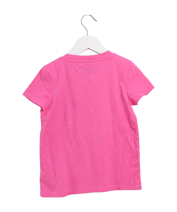 A Pink Short Sleeve T Shirts from Juicy Couture in size 4T for girl. (Back View)