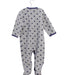 A Grey Onesies from Petit Bateau in size 2T for boy. (Back View)